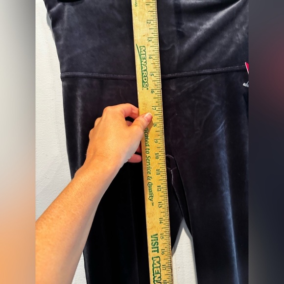 SPANX navy Velvet Leggings Sleek Form-Fitting Design comfort athleisure casual - Picture 10 of 14